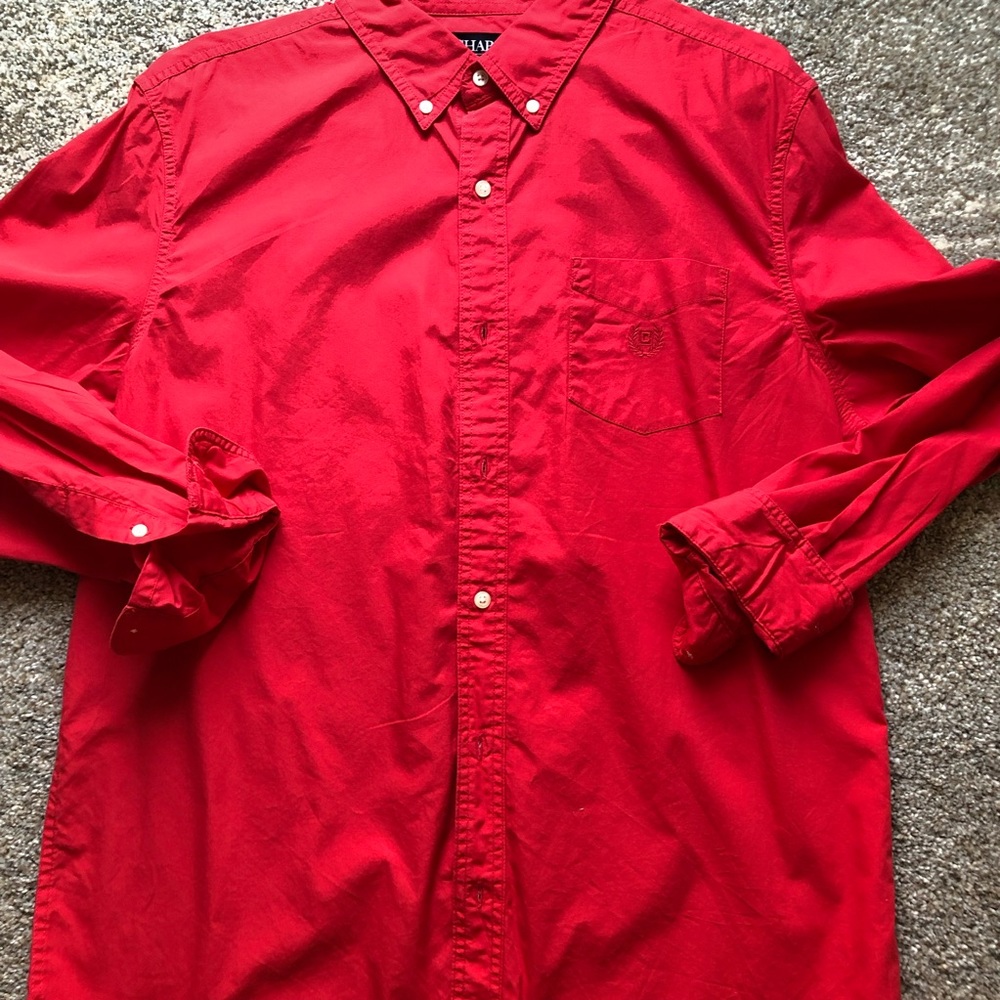 Long sleeve button down casual shirt